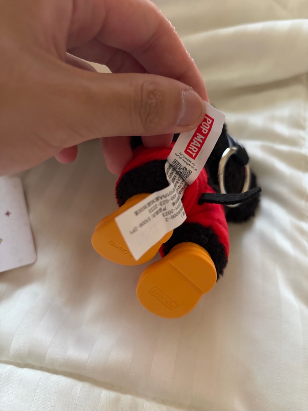 POP MART Mickey Family & Friends Mickey Mouse Vinyl Plush Pendant - Picture 4 of 4